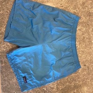 Men’s blue Patagonia shorts